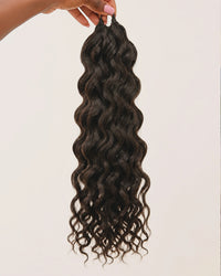 Feather Crochet Human Hair - Boho Curls