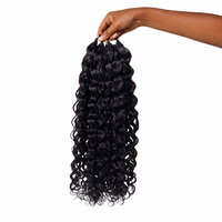 Feather Crochet Human Hair - Boho Curls